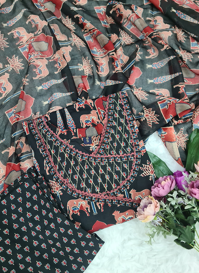 Pure Cotton Kurti Set main image 0